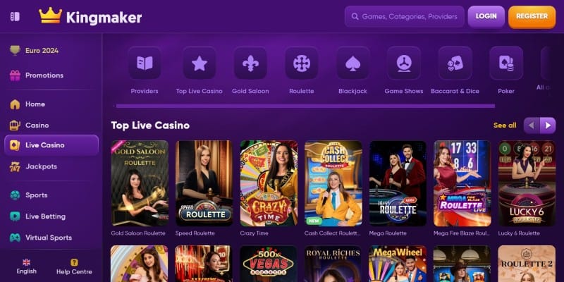 Kingmaker Casino CA-safe online casinos