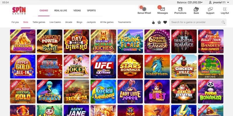 Spin Casino CA-Best casino games online Canada