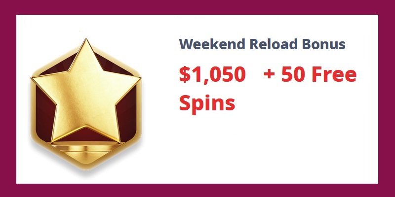 casino infinity ca weekend reload bonus