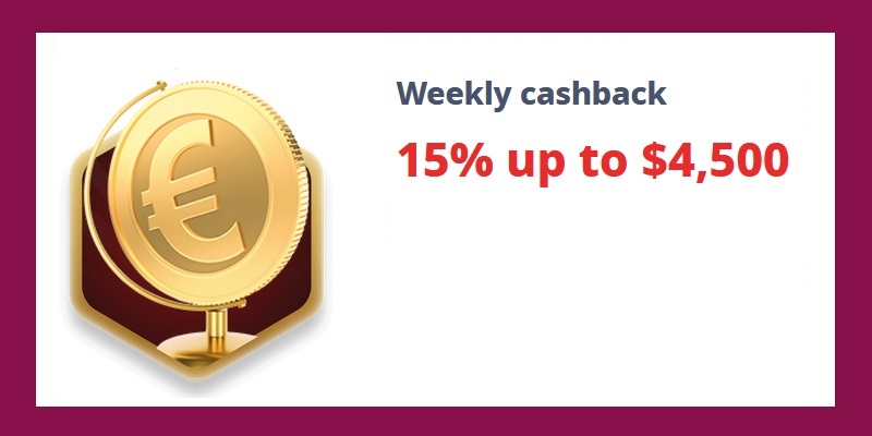 casino infinity ca weekly cashback