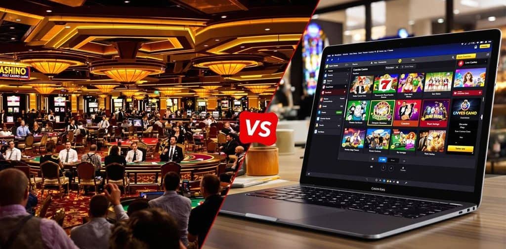 Live Casino vs. Online Casino: Understanding the Key Differences for Players