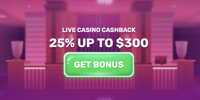 slotspalace casino CA live casino cashback