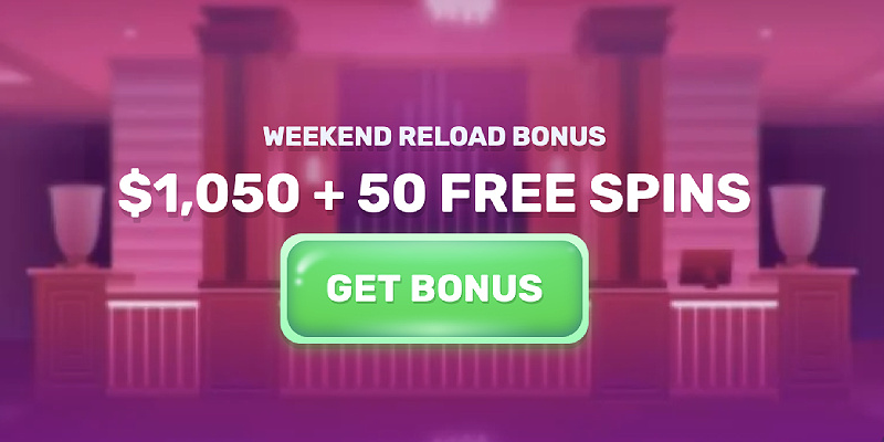 slotspalace casino CA weekend reload bonus